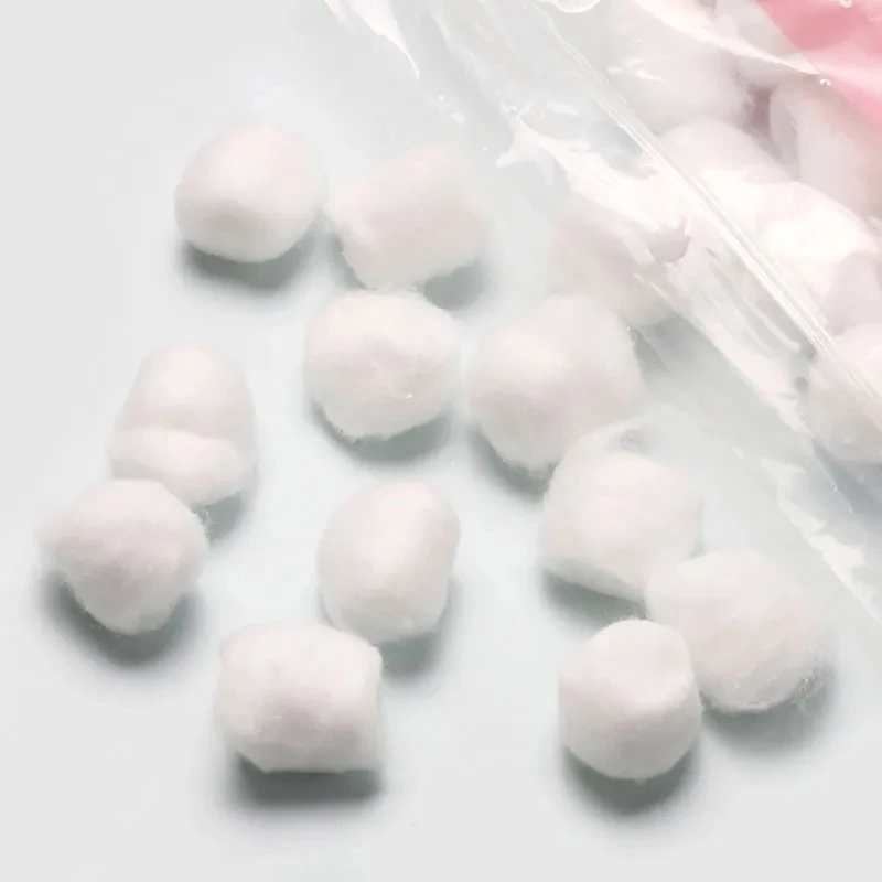 Nail Art Remover - 100PCS Nail Art Cotton Balls Nail