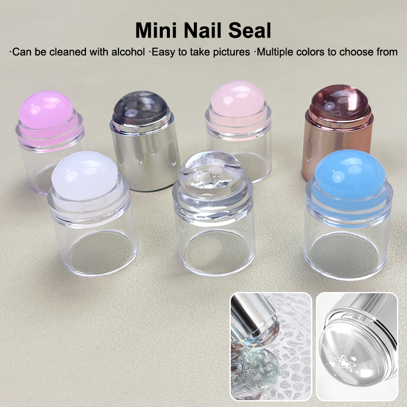 Nail Art Jelly - 【Peace】Erasable Mini Single Head Silicone Seal