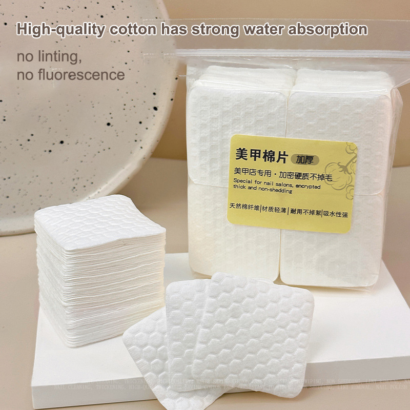Nail Art Remover - 200/500Pcs Thickening Profession Cotton Pads For