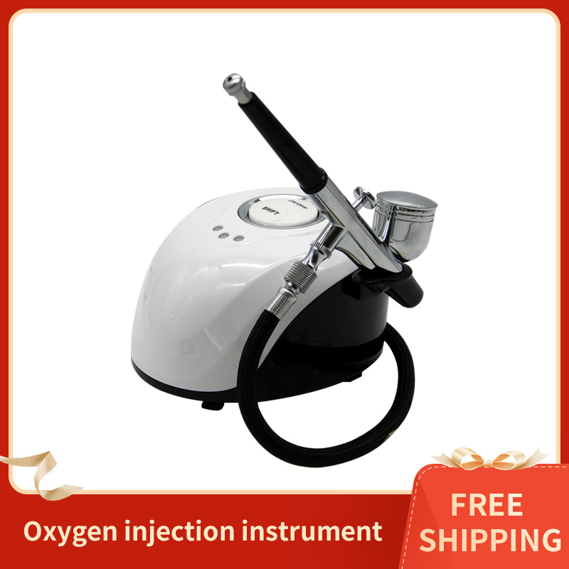 Nail Fan Brush - Portable Airbrush With Compressor Facial Skin