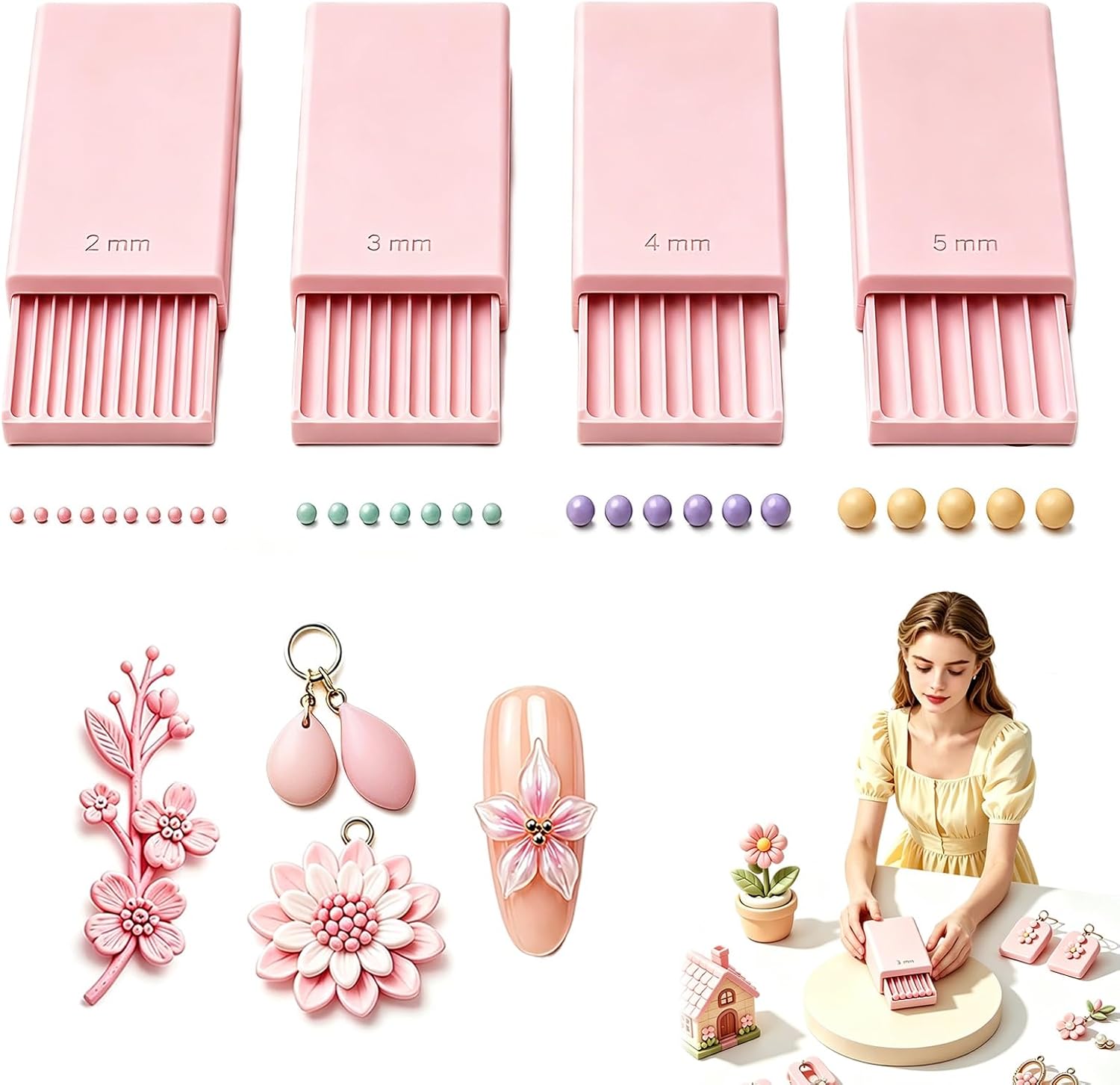Nail Art Jelly - 3D Print Clay Gel Ball Maker