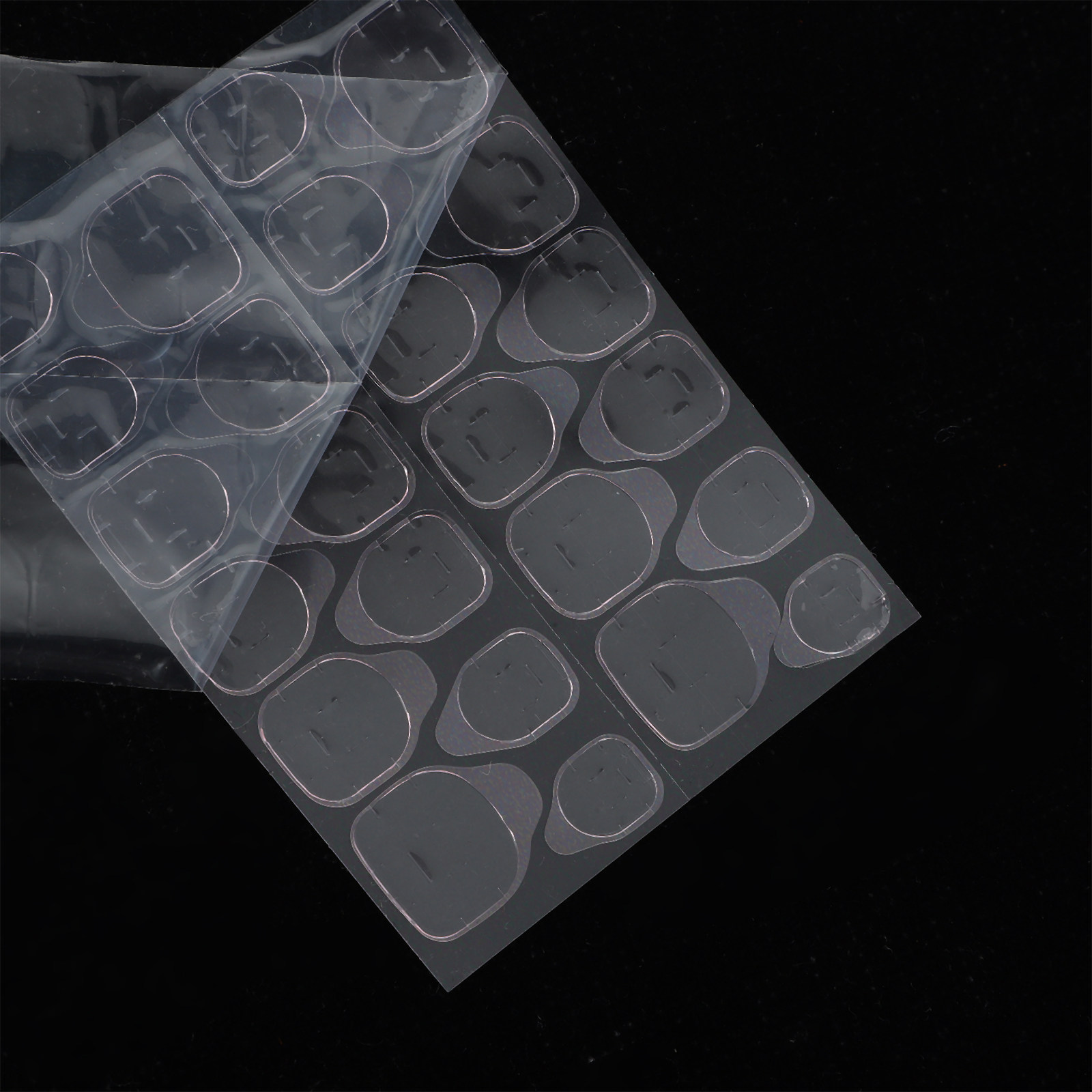 Nail Art Jelly - 50Sheets Jelly Gel Fake Toenail Stickers