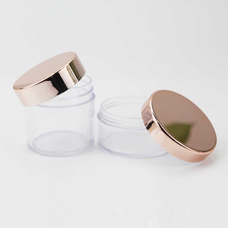 20/30/50pcs 60g Plastic Empty  - Nail Art Rose Gold recension och pris