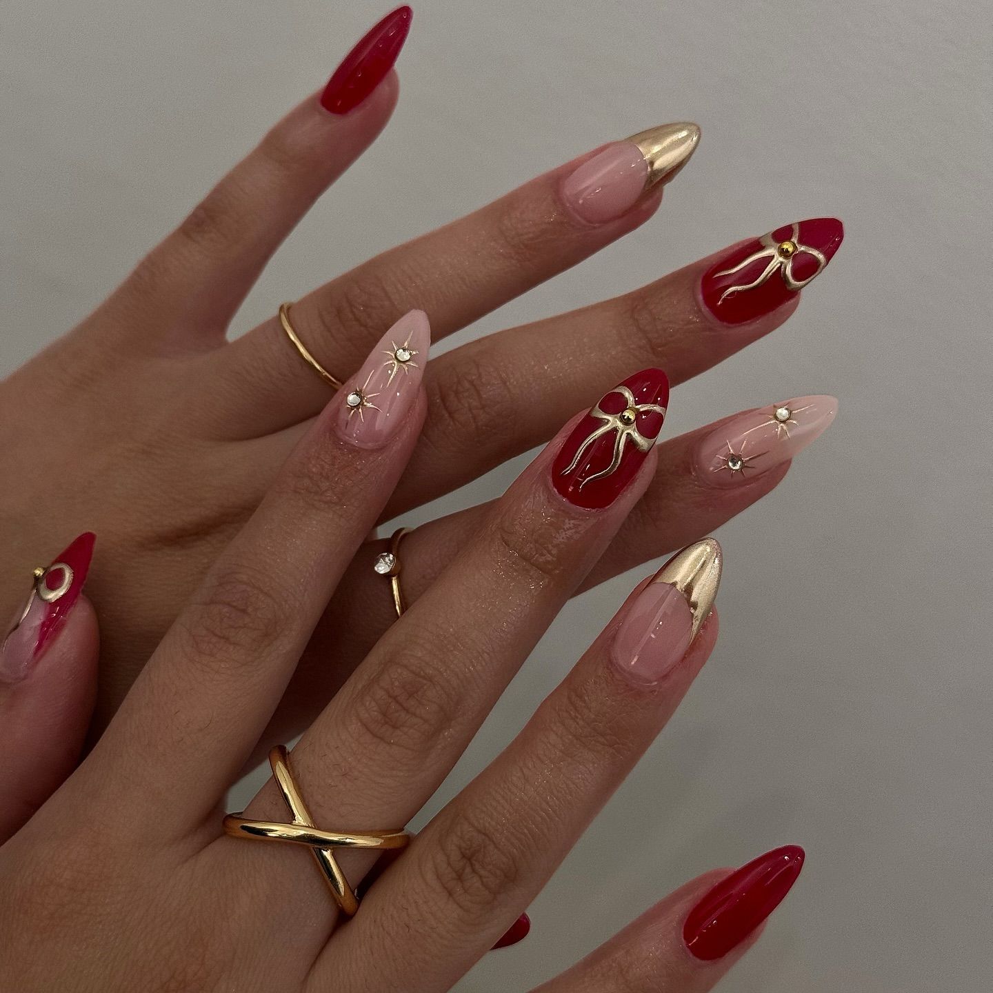 24Pcs Retro Wine Red French Al - Nail Art Simple recension och pris