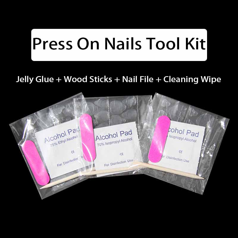 1 Set Nail Adhesive Tabs Jelly - Nail Art Jelly recension och pris