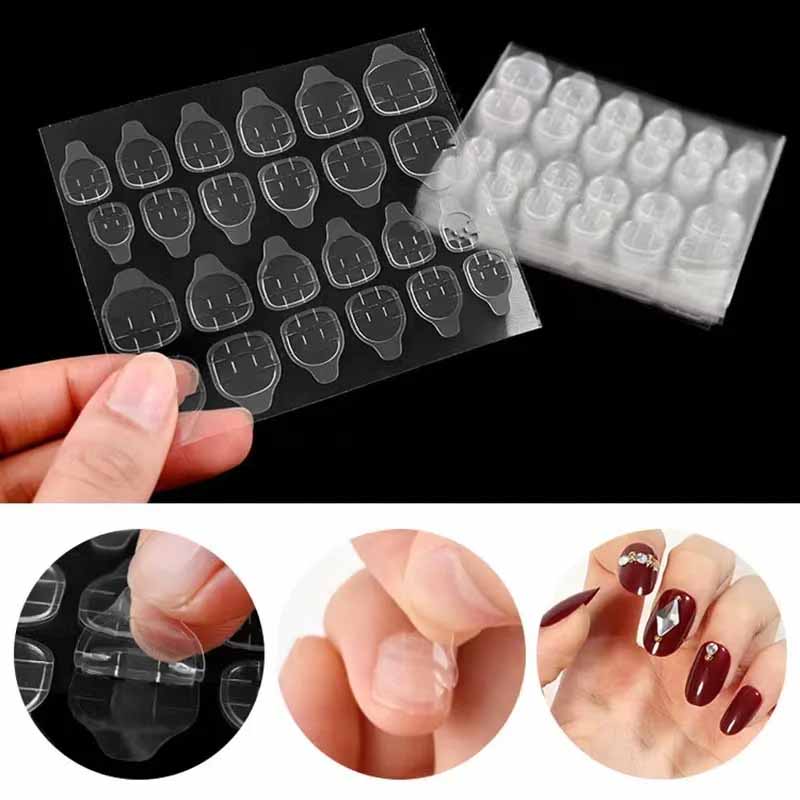 1 Set Nail Adhesive Tabs Jelly - Nail Art Jelly recension och pris