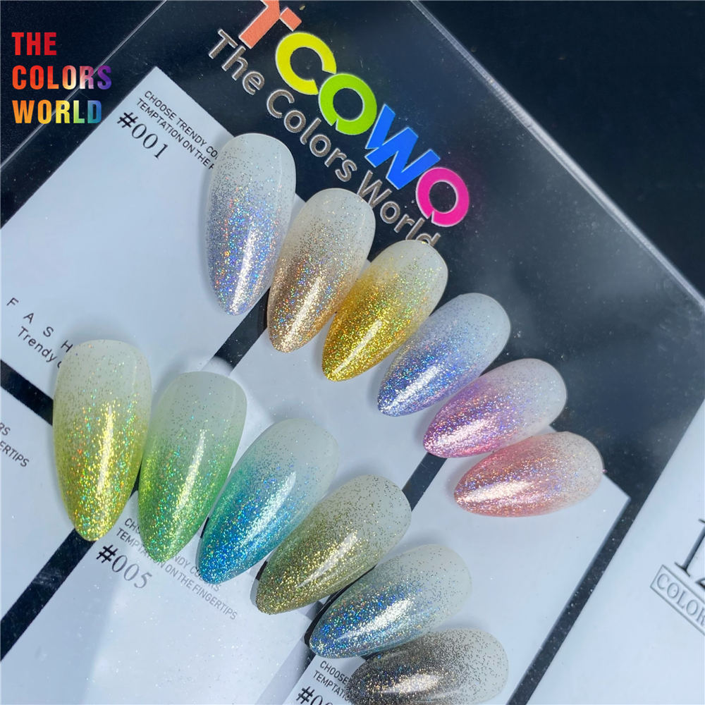 TCT-913 High Gloss Holographic - Nail Art Ombre Glitter recension och pris