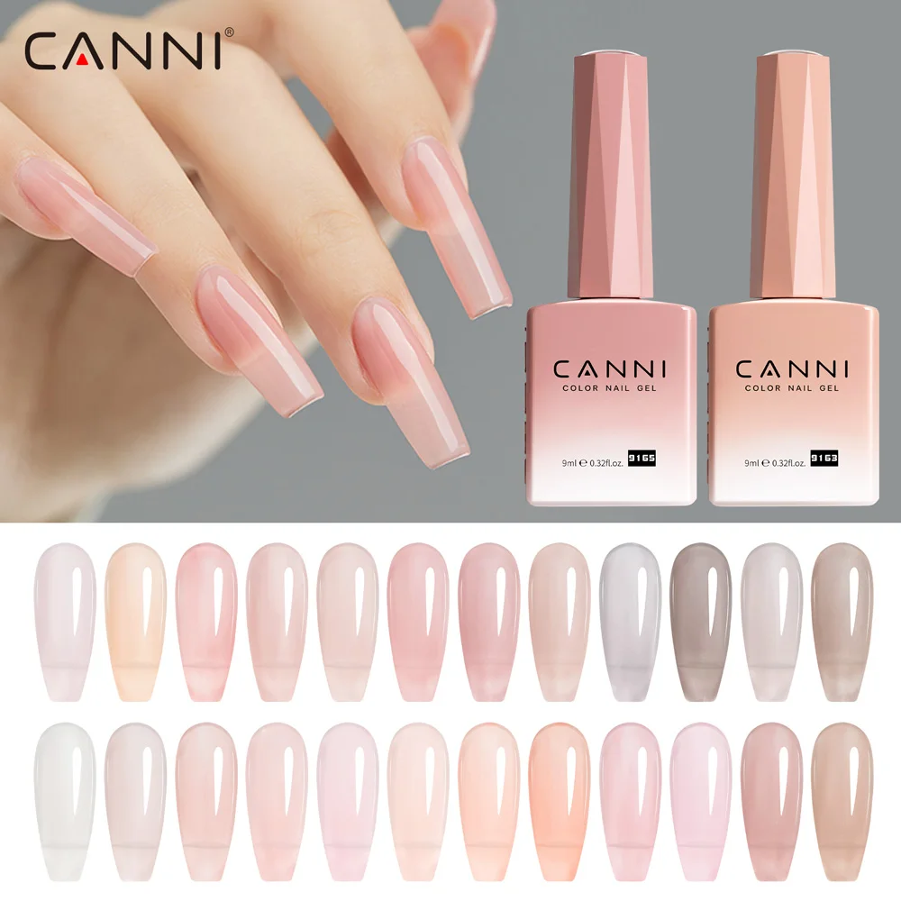 CC7 CANNI Nail Gel Polish 9ml  - Nail Art Jelly recension och pris