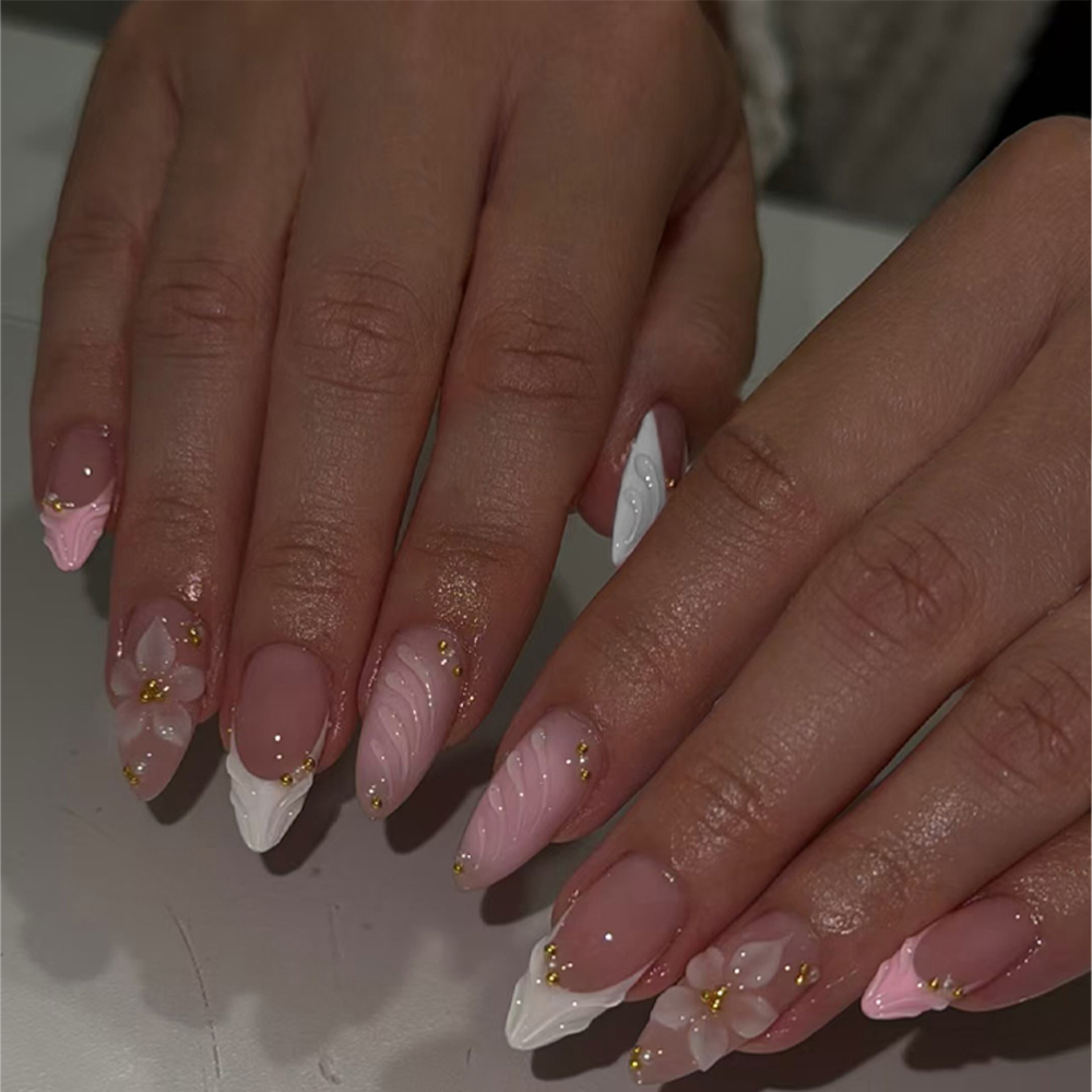Elevate Your Style with, 24pcs - Nail Art Pink recension och pris