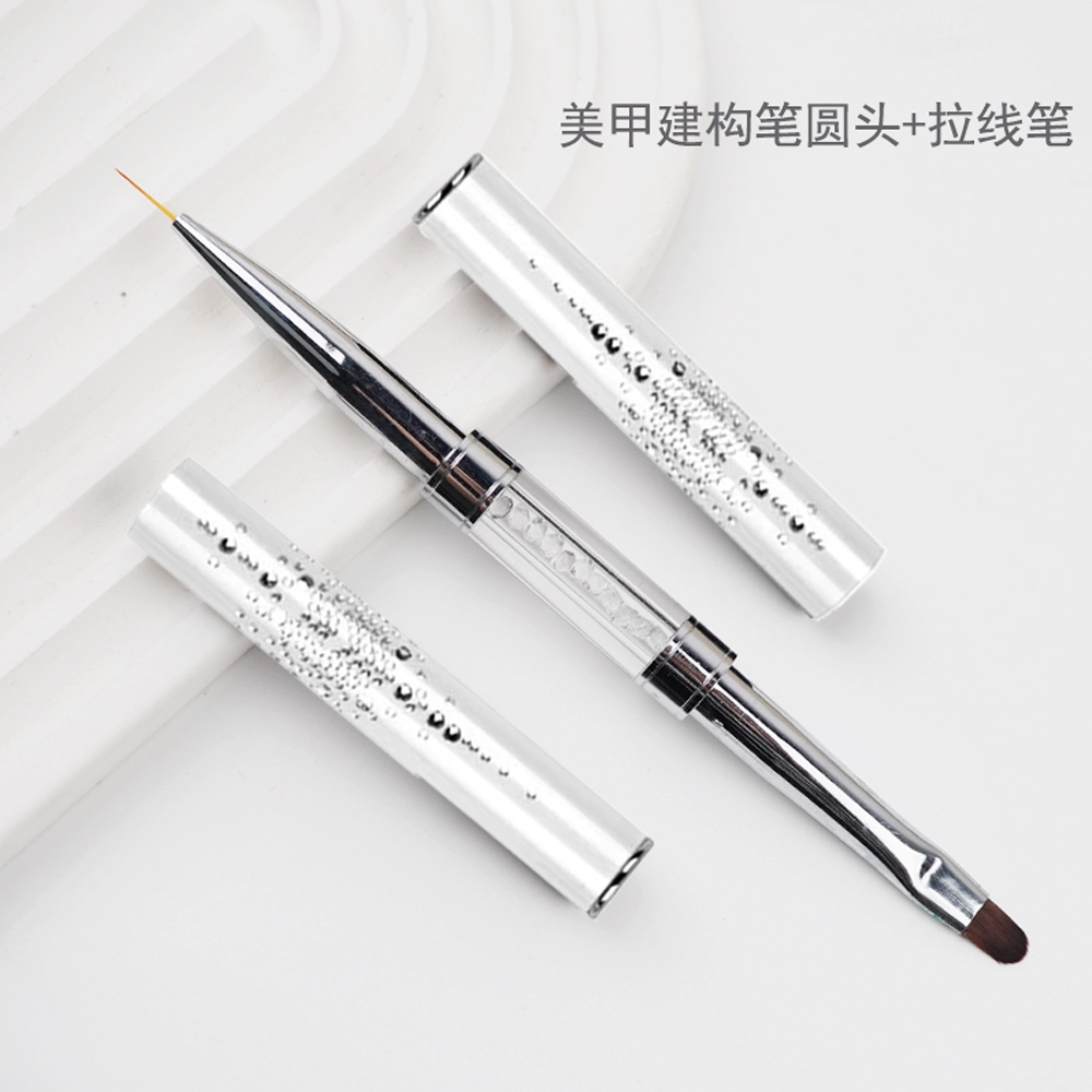 1pcs Professional Dual-ended N - Nail Fan Brush recension och pris