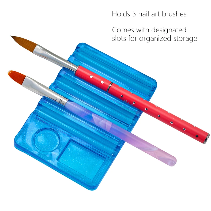 Acrylic Multi-purpose Nail Art - Nail Fan Brush recension och pris
