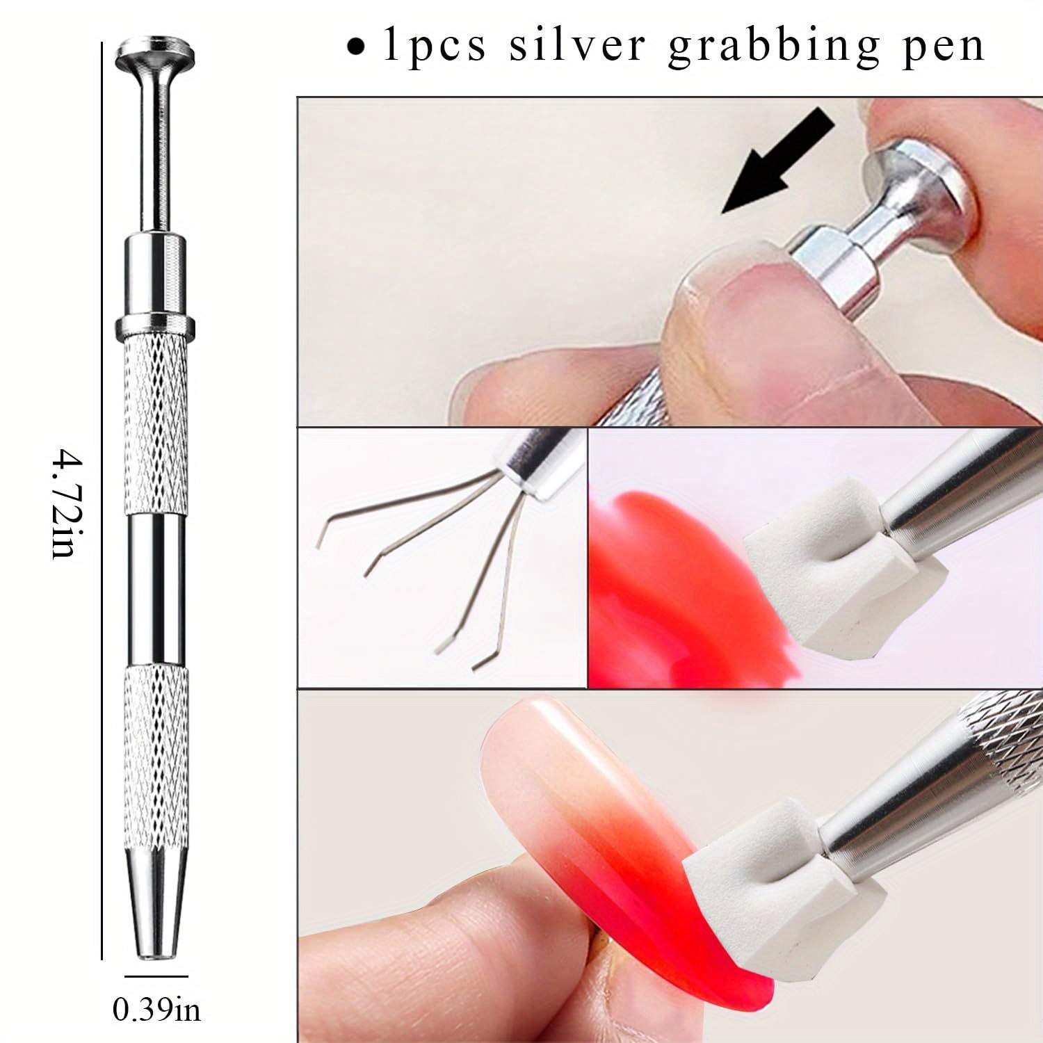 1/50/100Pcs Square Nail Art Sp - Nail Fan Brush recension och pris