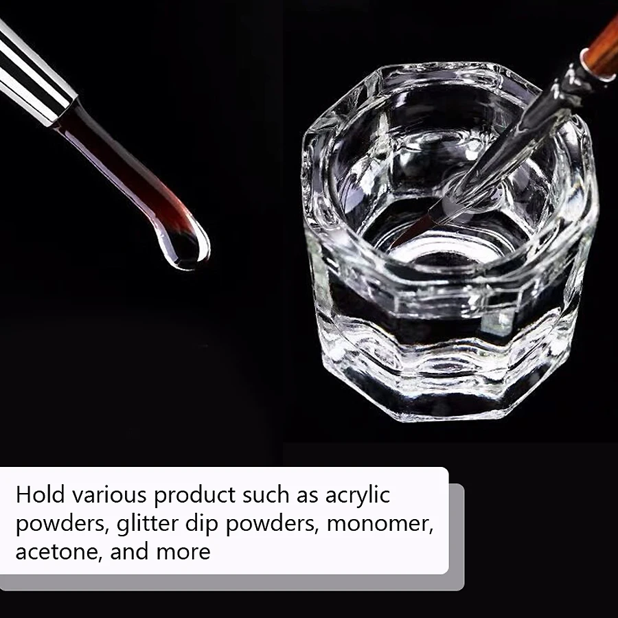 1Pc Mini Crystal Glass, Clear  - Nail Art Simple recension och pris