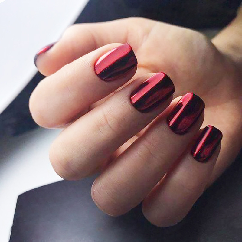 24pcs Solid Color Full Cover N - Nail Art Simple recension och pris