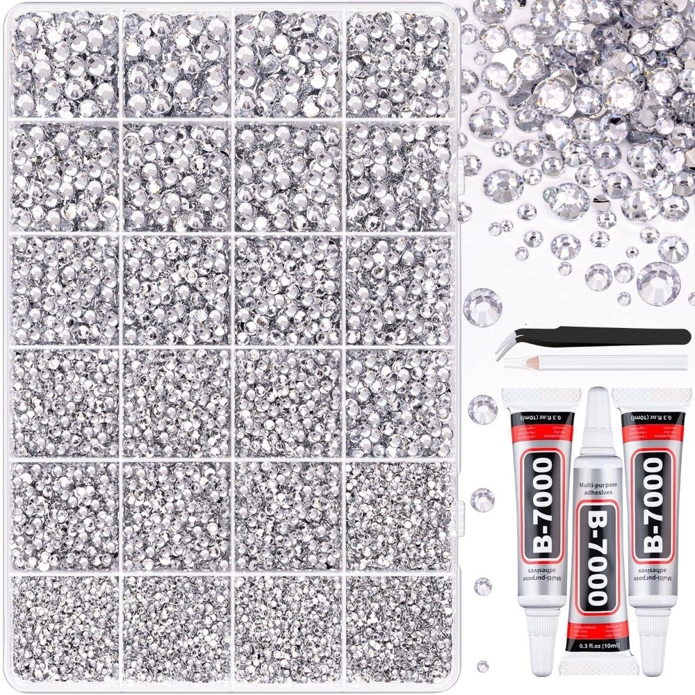Multicolor Resin Rhinestone Ki - Nail Art Jelly recension och pris