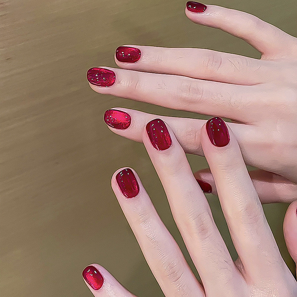 Xeijayi 10ml Wine Red Cat Eye  - Nail Art Red Wine Cat Eye recension och pris