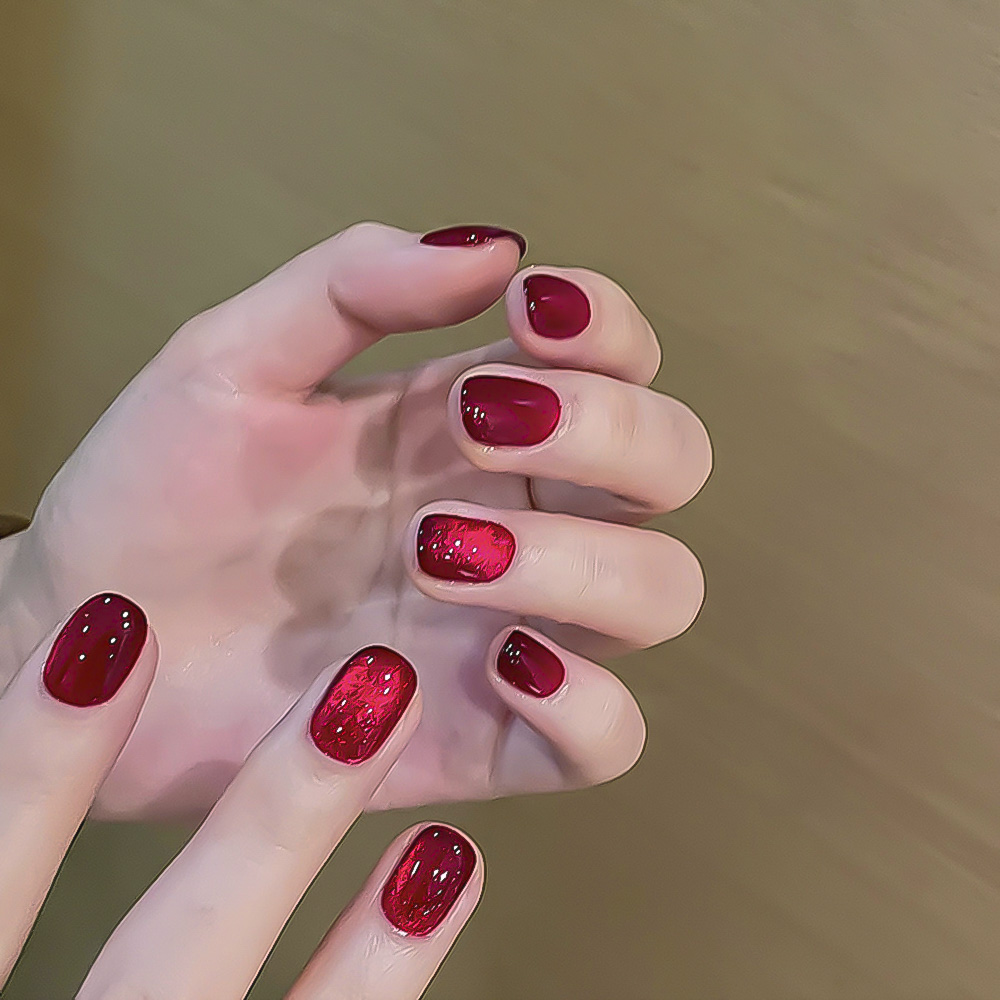Xeijayi 10ml Wine Red Cat Eye  - Nail Art Red Wine Cat Eye recension och pris