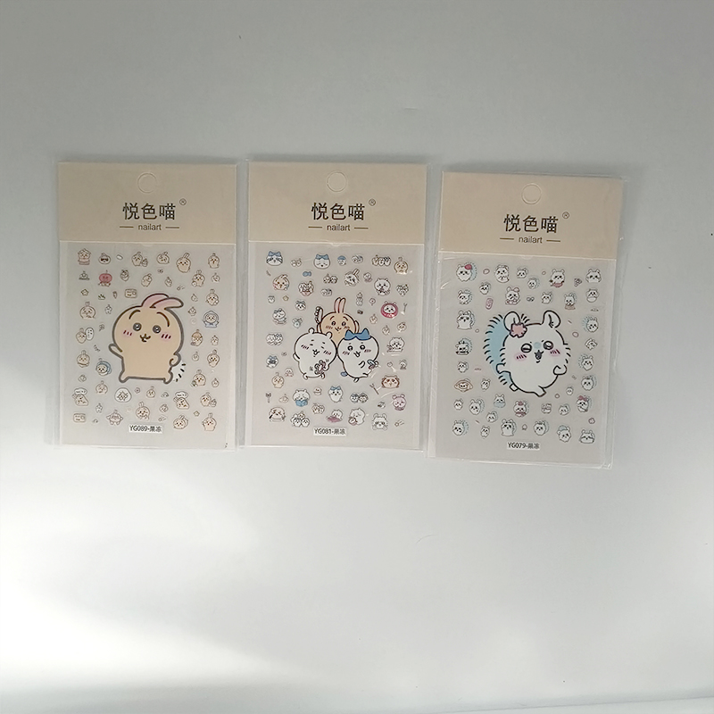 Momonga 3D Jelly Nail Stickers - Nail Art Jelly recension och pris
