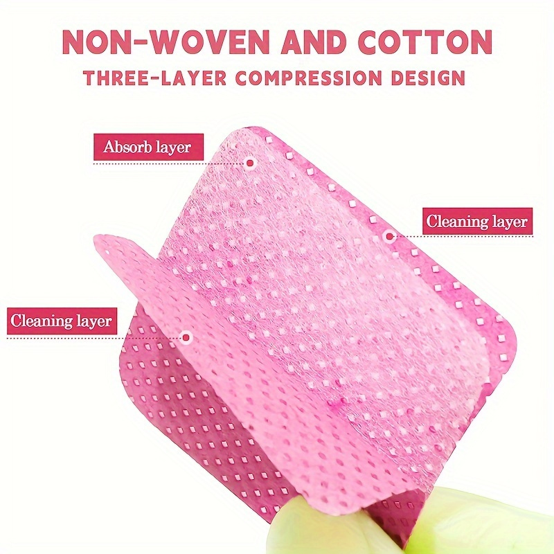 20/600pcs Lint-Free Nail Wipes - Nail Art Remover recension och pris
