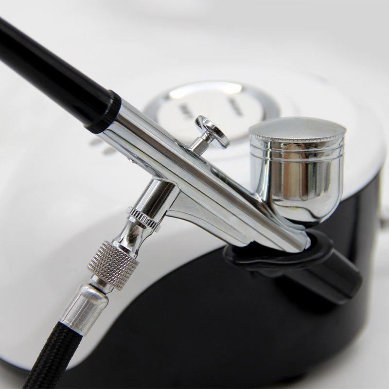 Portable Airbrush With Compres - Nail Fan Brush recension och pris