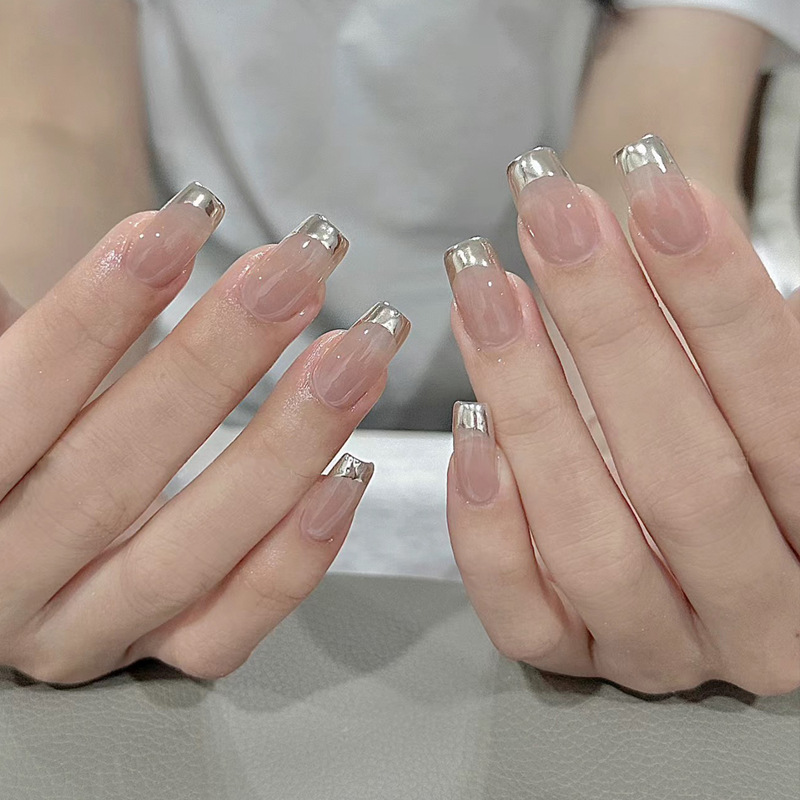 24Pcs Medium Coffin Press on N - Nail Art Simple recension och pris
