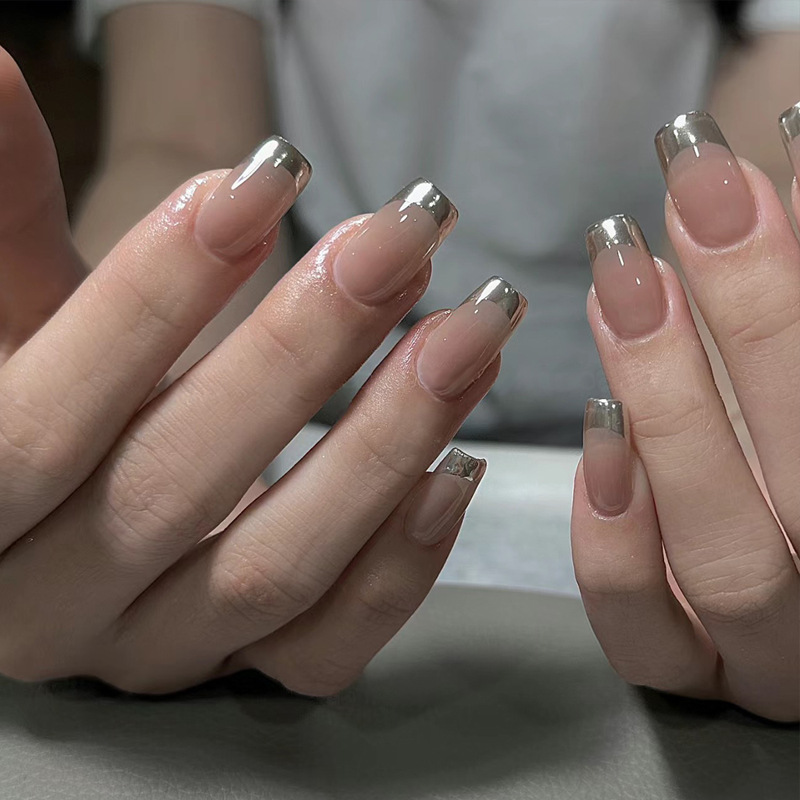 24Pcs Medium Coffin Press on N - Nail Art Simple recension och pris