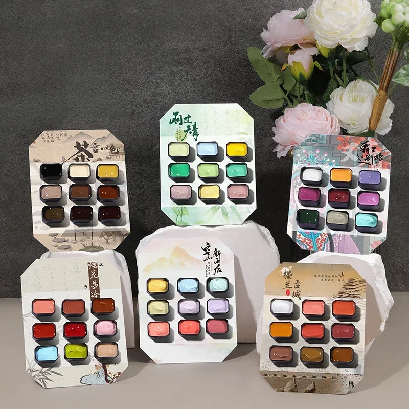 9Colors/Box Pat Ombre Gel Nail - Nail Art Ombre Glitter recension och pris