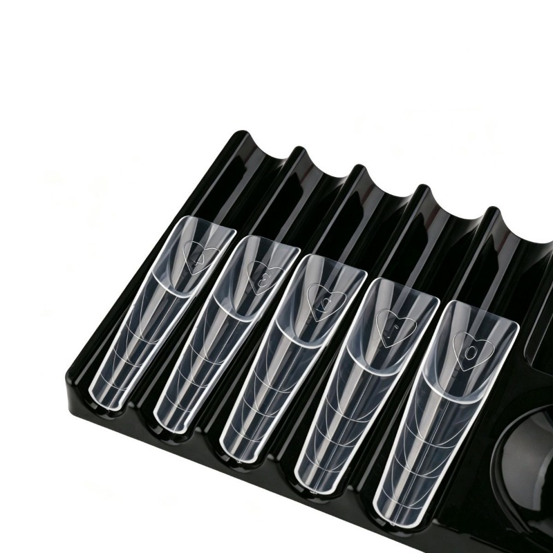 Reusable Nail Art Palette with - Nail Fan Brush recension och pris