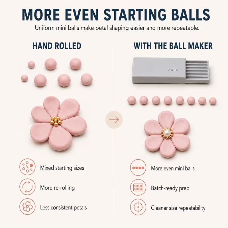 3D Print Clay Gel Ball Maker T - Nail Art Jelly recension och pris