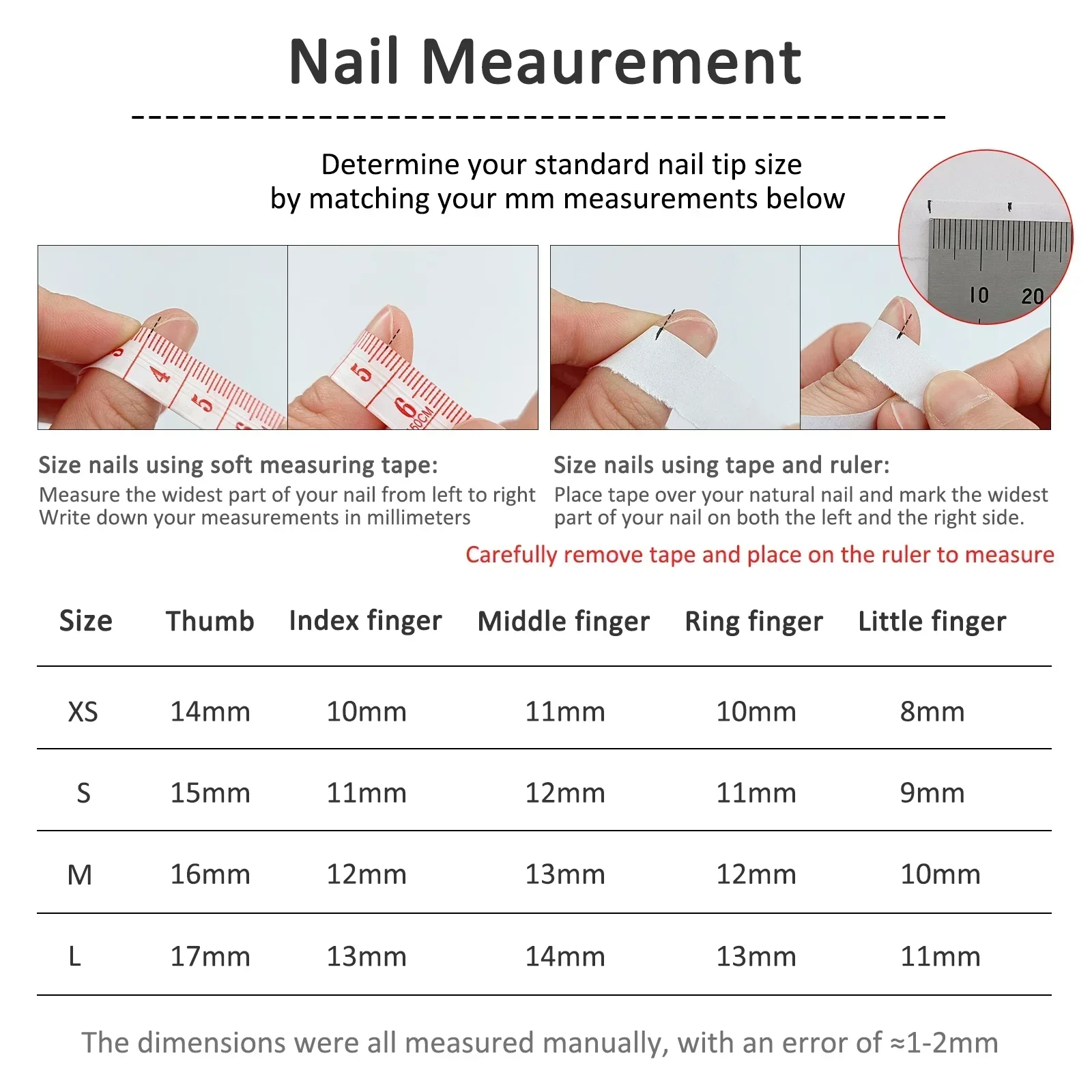 10pcs Simple coffin French Fak - Nail Art Pink recension och pris