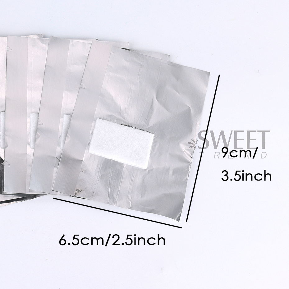 50/100pcs Immersion Remover Al - Nail Art Remover recension och pris