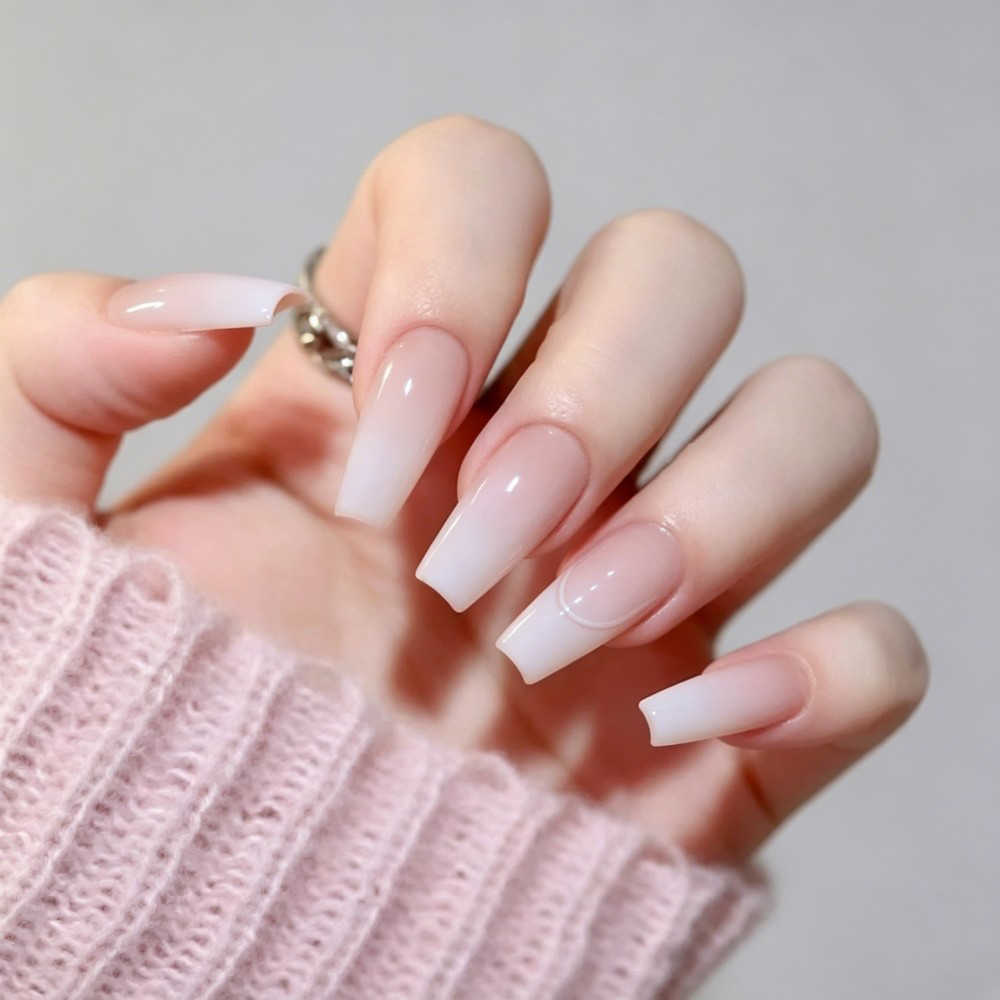 24pcs/Box Long Coffin False Na - Nail Art Jelly recension och pris