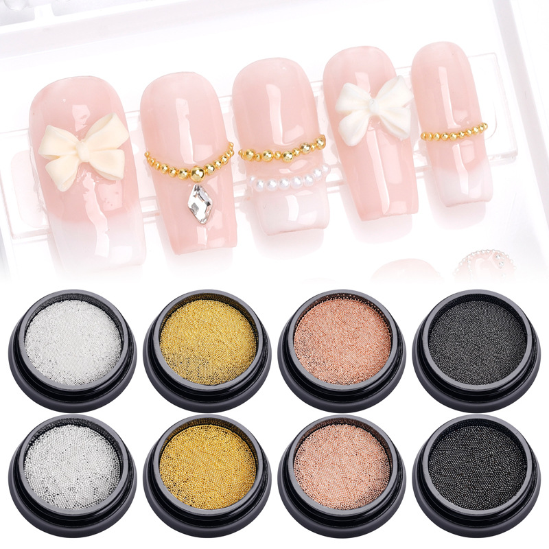 10G/Box 0.4MM 0.6MM Rose Gold  - Nail Art Rose Gold recension och pris