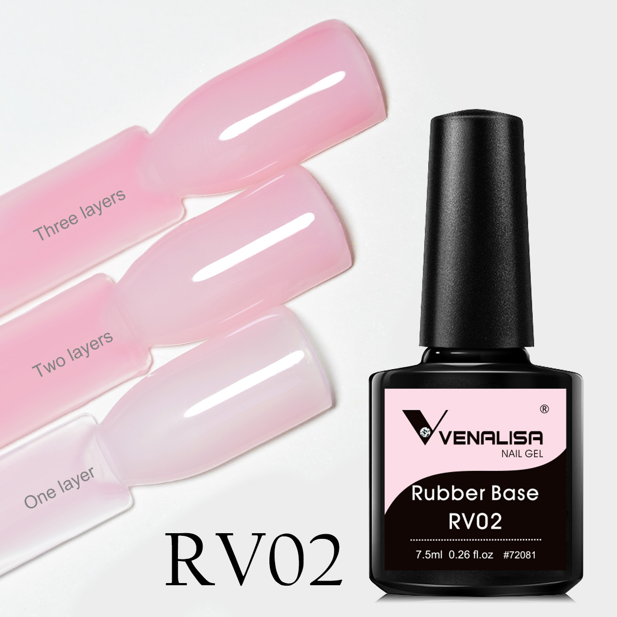 VENALISA Nail Gel Polish 7.5ml - Nail Art Jelly recension och pris