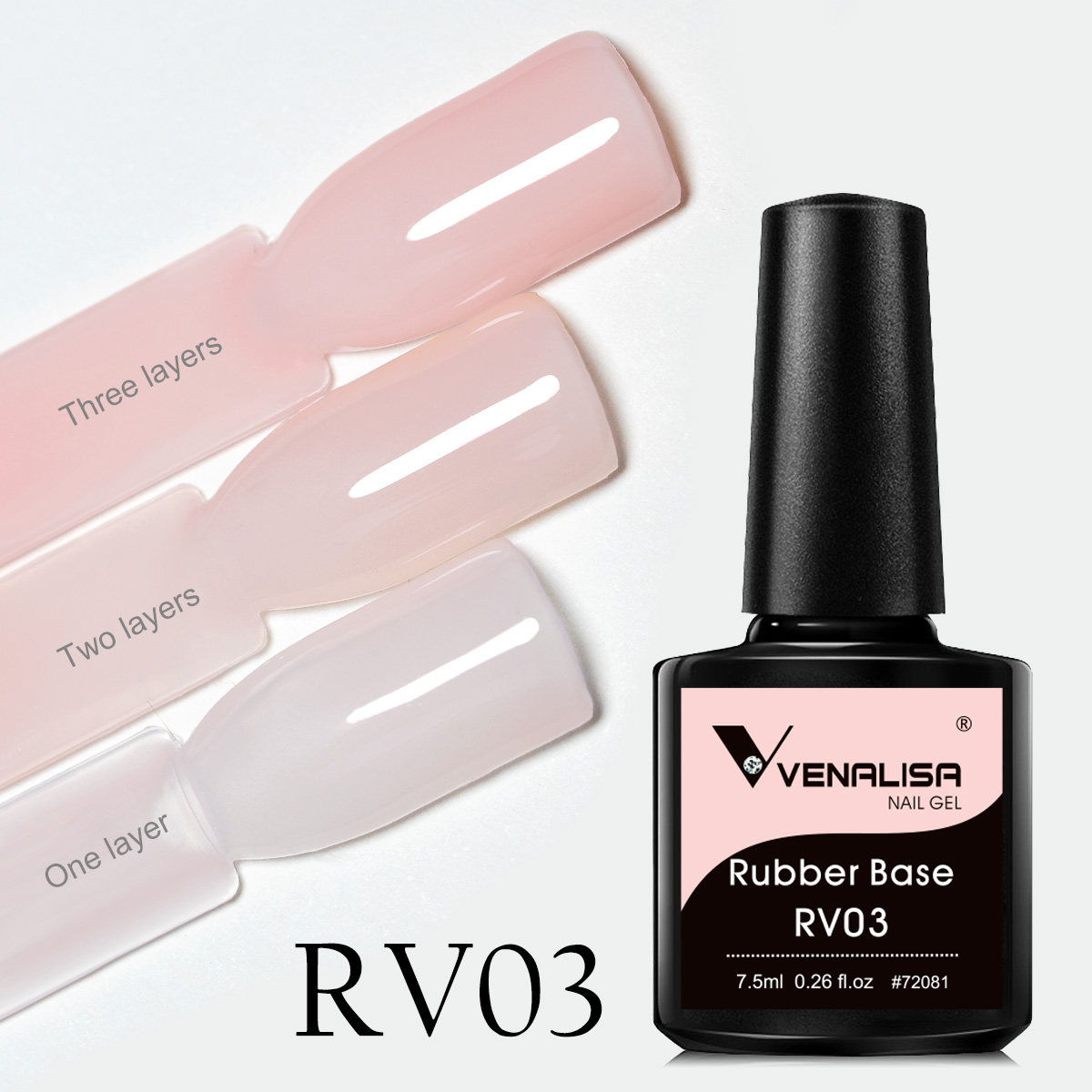 VENALISA Nail Gel Polish 7.5ml - Nail Art Jelly recension och pris
