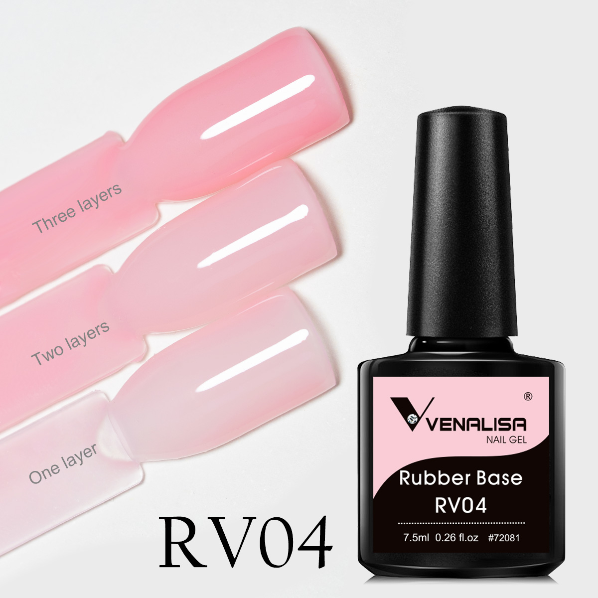 VENALISA Nail Gel Polish 7.5ml - Nail Art Jelly recension och pris