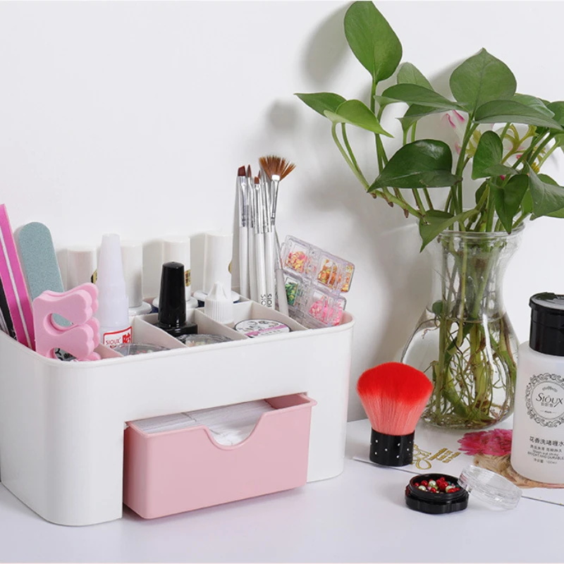 Nail Art Organizer Desktop Dra - Nail Fan Brush recension och pris