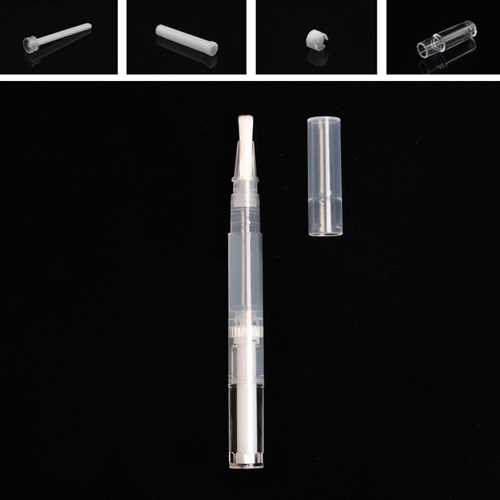 2Pcs 3ml Refillable Empty Twis - Nail Fan Brush recension och pris