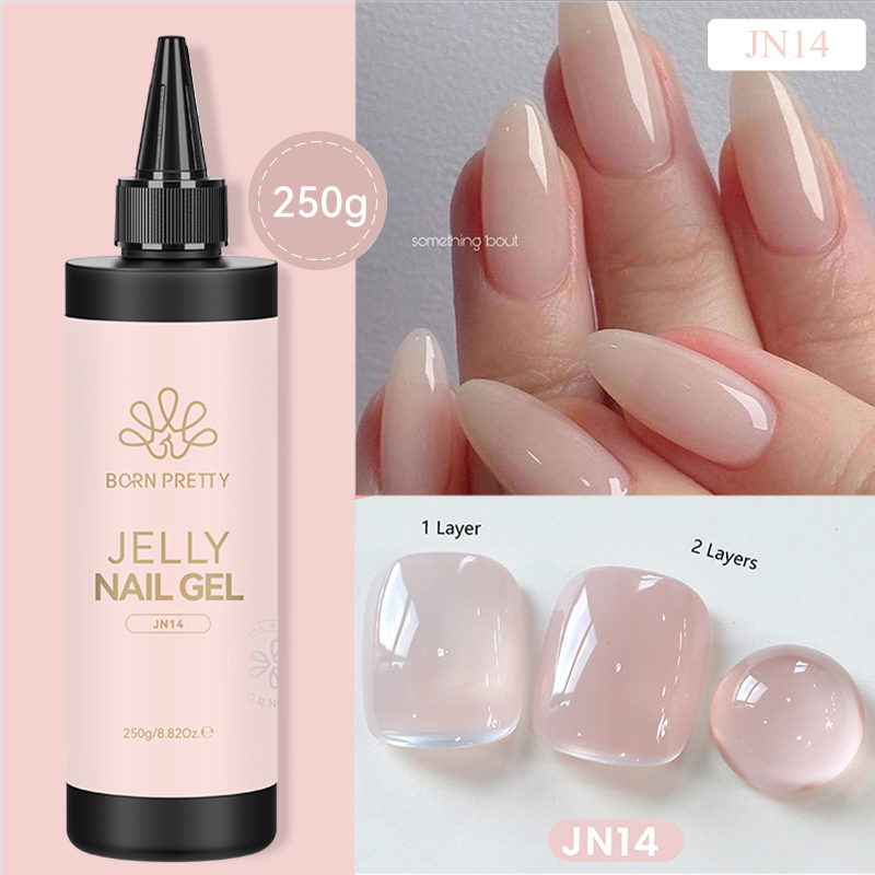BORN PRETTY 250g Jelly Milky W - Nail Art Jelly recension och pris
