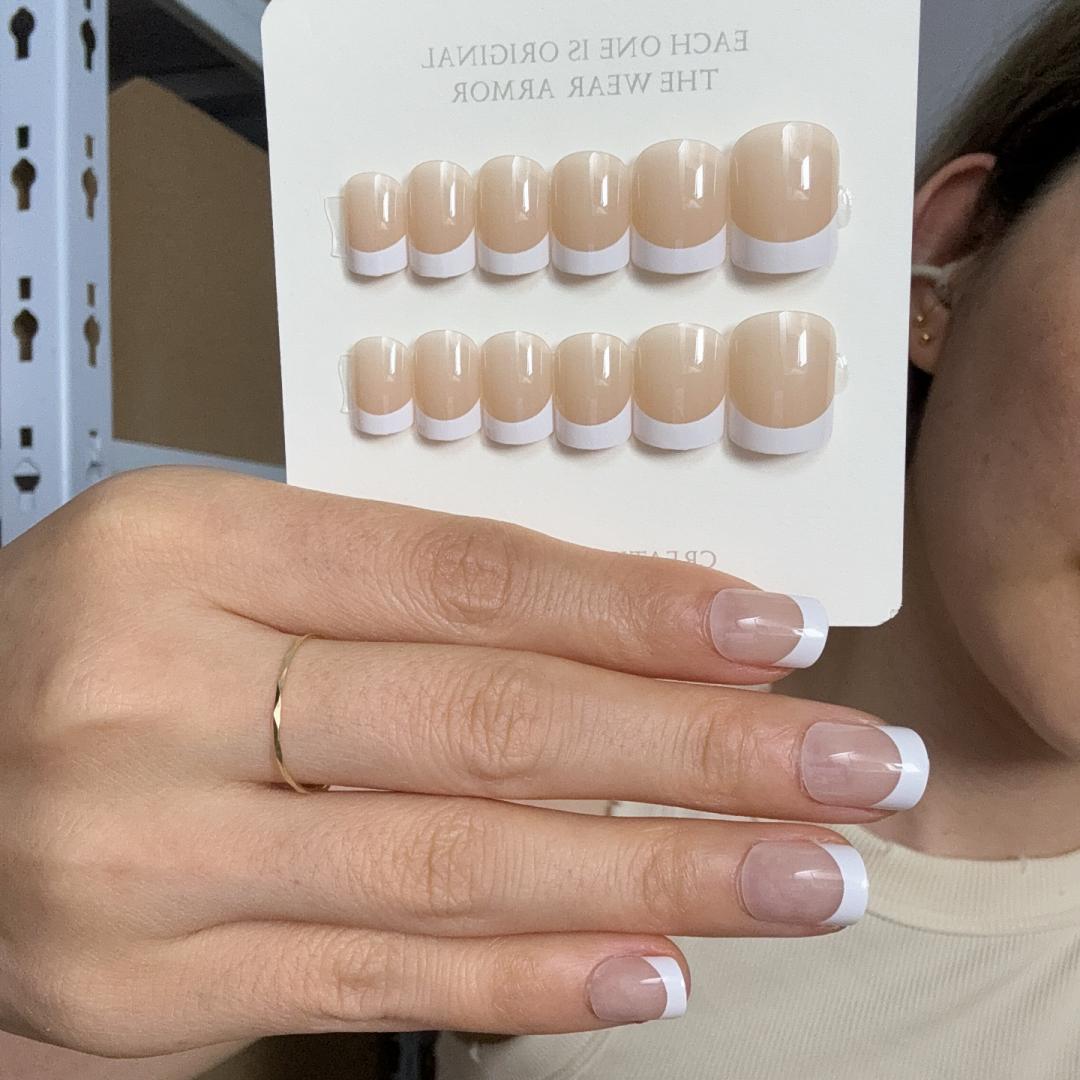 24pcs/box Leopard Print French - Nail Art Simple recension och pris
