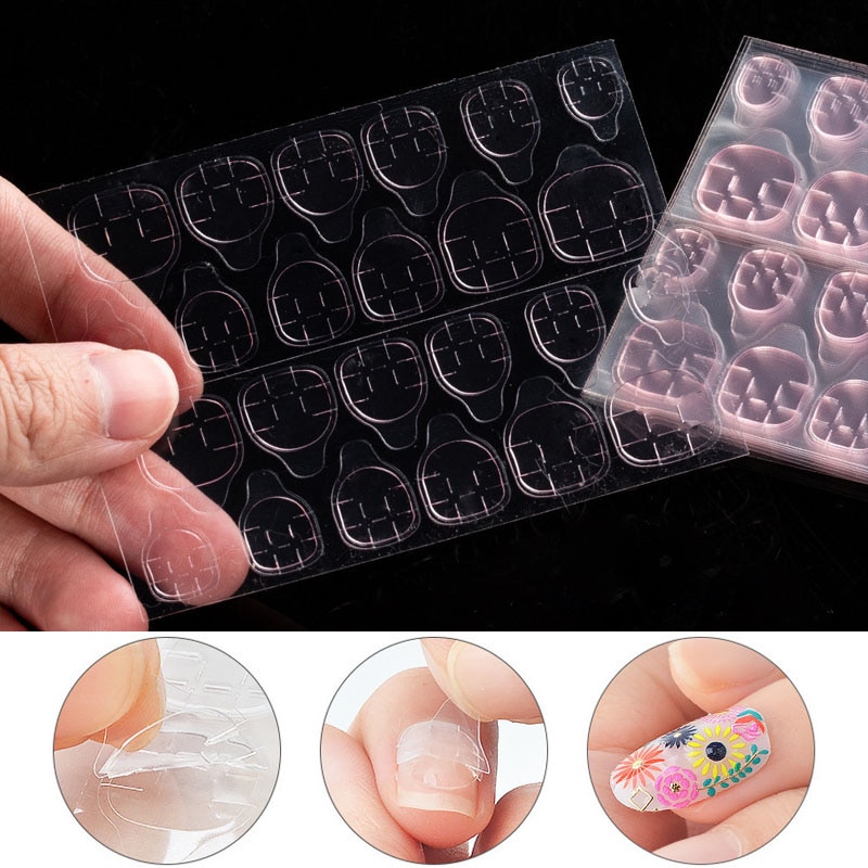 Double Sided Nail Glue Sticker - Nail Art Jelly recension och pris