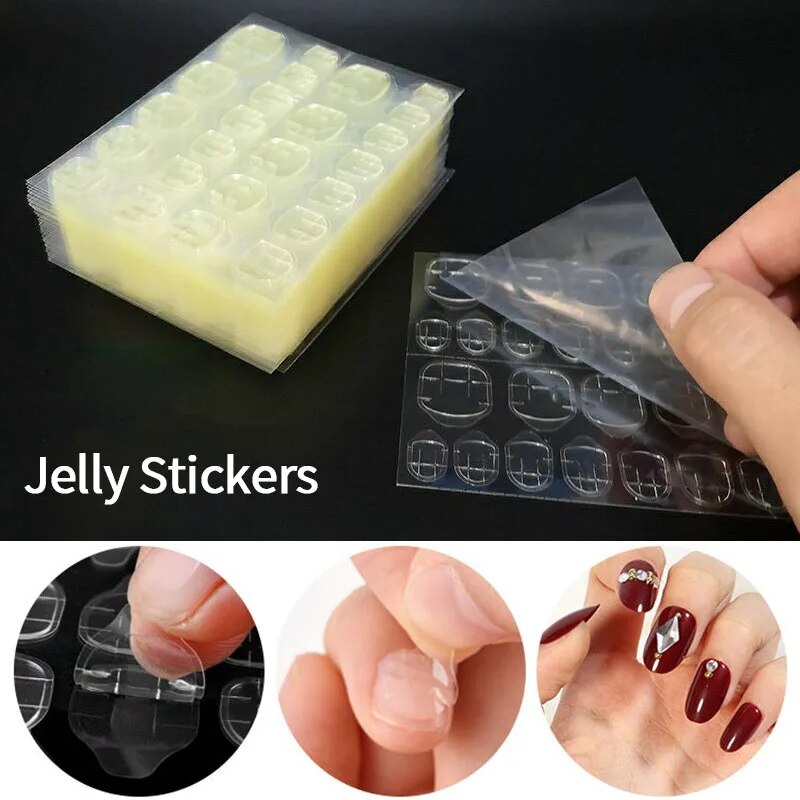 Double Sided Nail Glue Sticker - Nail Art Jelly recension och pris